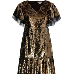 Sachin & Babi Women's Metallic Nur Dress, Size 6